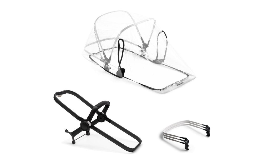 Bugaboo Donkey3 Duo Extension Set Base In Black (BOX 4)