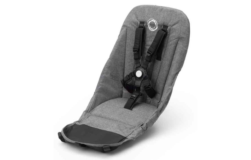 Bugaboo Donkey3 Duo Fabric Set Base In Grey Melange (Box 5)