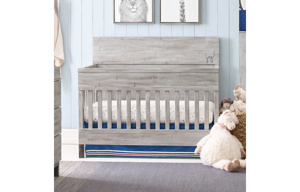 ED Ellen Degeneres Greystone Convertible Crib In Weathered Barnwood