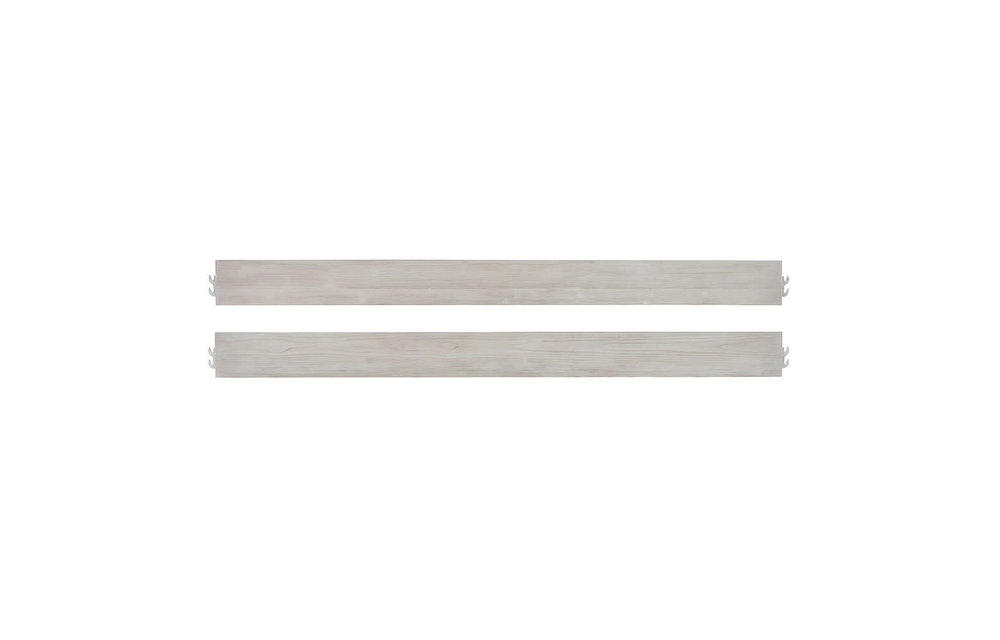 ED Ellen Degeneres Greystone Bed Rail In Weathered Barnwood
