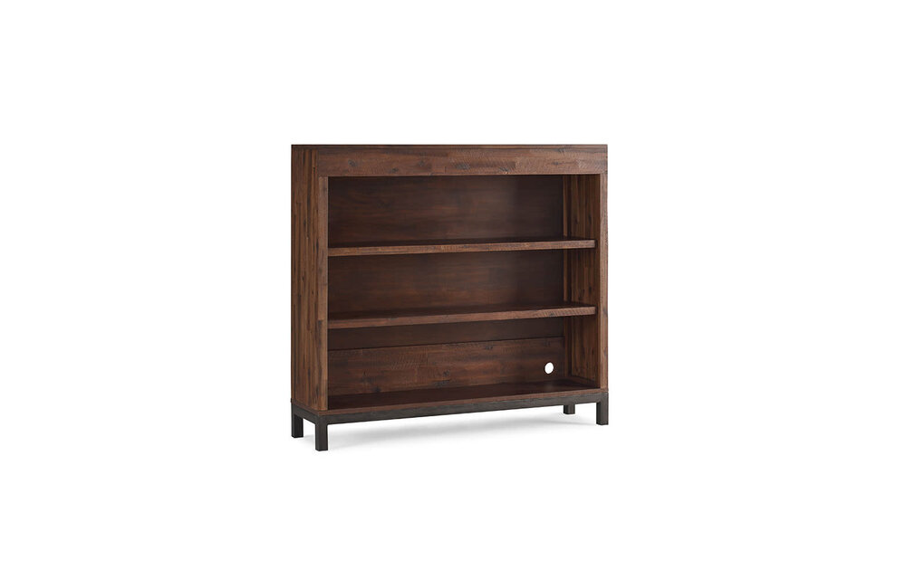 ED Ellen Degeneres Greystone Hutch/Bookcase In Hewn Brown