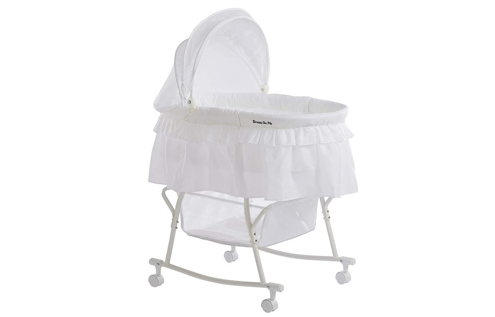 Dream on Me Lacy Portable 2-in-1 Bassinet