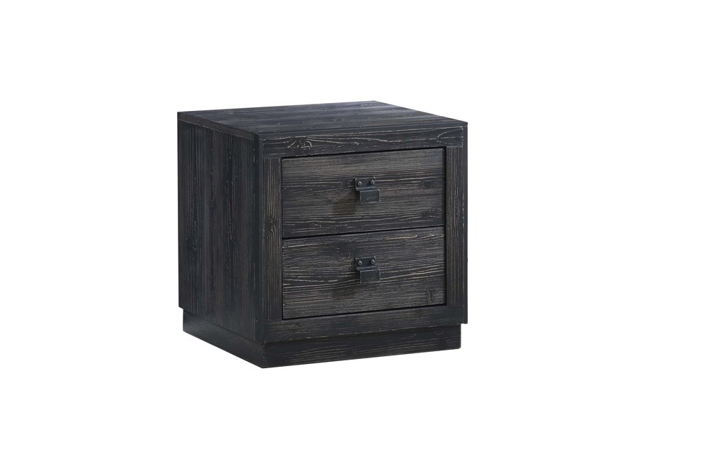 Natart Sevilla Night Stand In Black Chalet