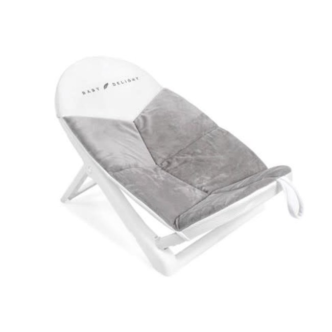 Baby Delight Baby Delight Cushy Nest Cloud- Premium Infant Bather White/Grey