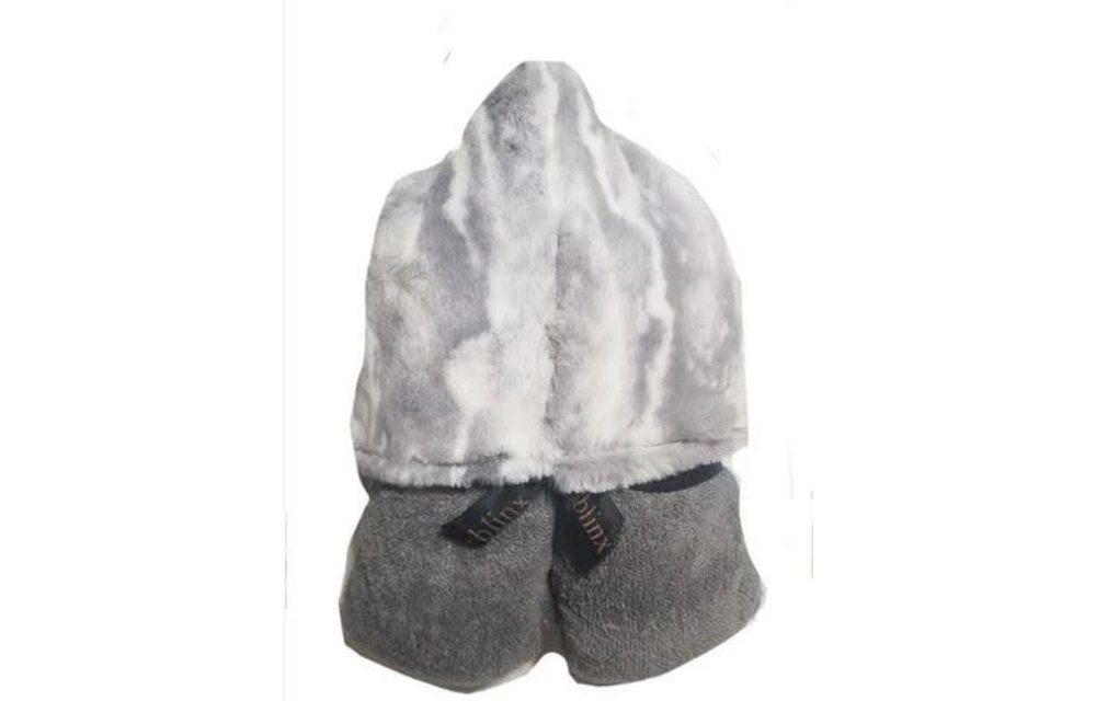 Winx + Blinx Hooded Towel In Marble Grey