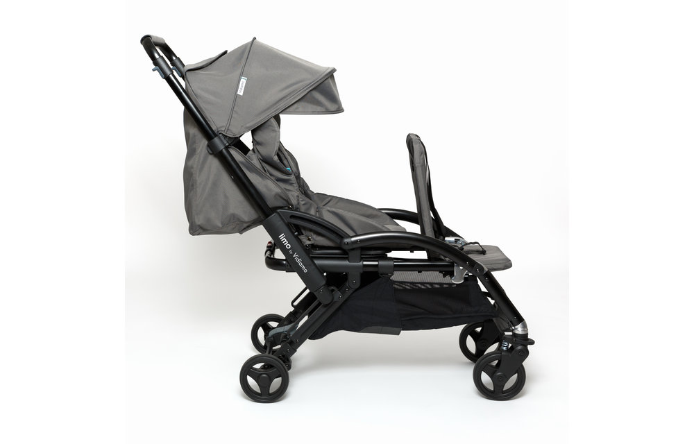 Vidiamo Limo Stroller In Carbon Grey