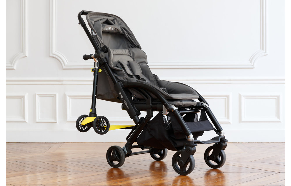 Vidiamo Limo Stroller In Carbon Grey