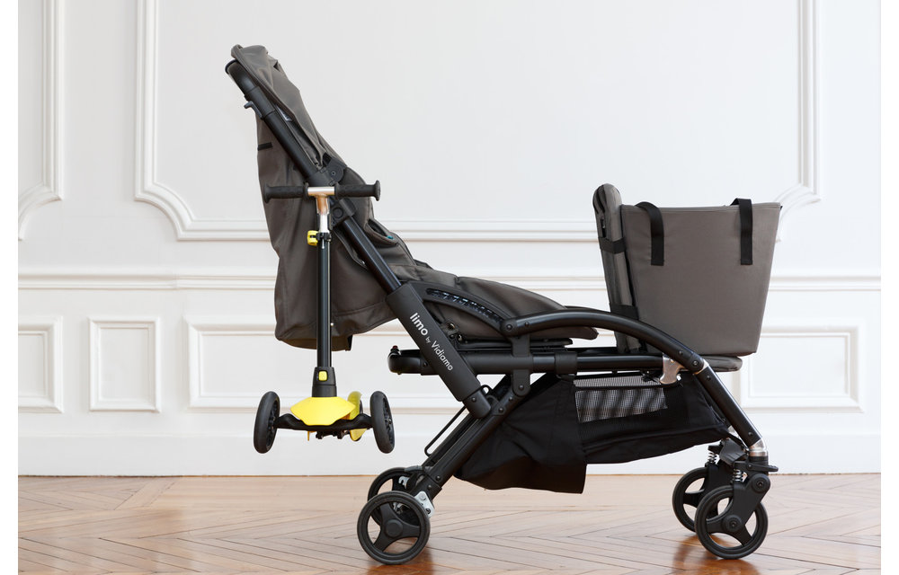 Vidiamo Limo Stroller In Carbon Grey