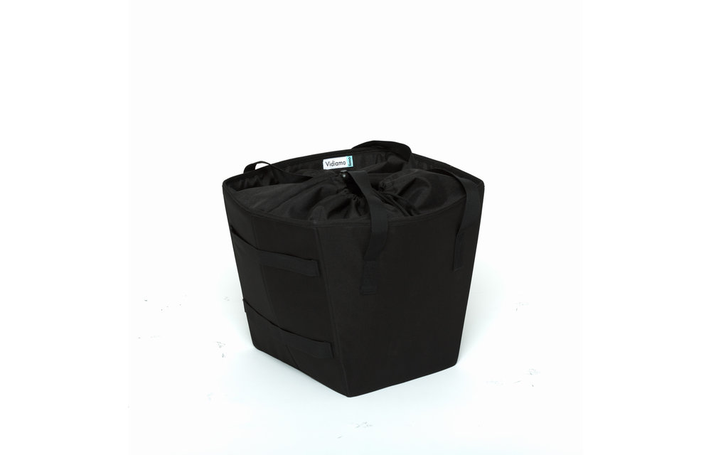 Vidiamo Limo Tote Bag In Black