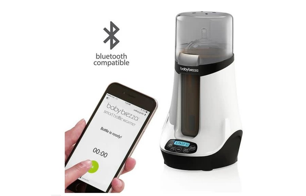 Baby Brezza Safe + Smart Baby Bottle Warmer (Bluetooth Compatible)