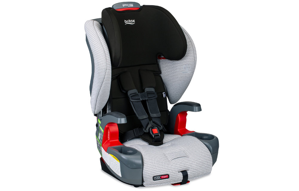 Britax Grow With You ClickTight Plus Booster Car Seat - Clean Comfort