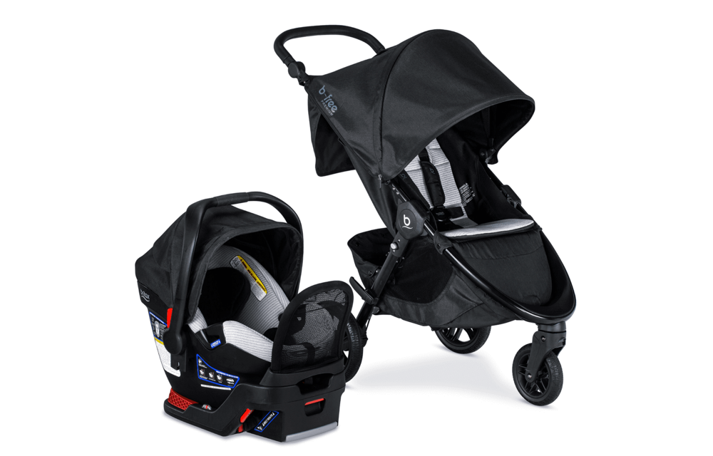 Britax B-Free + Endeavours Travel System - Clean Comfort