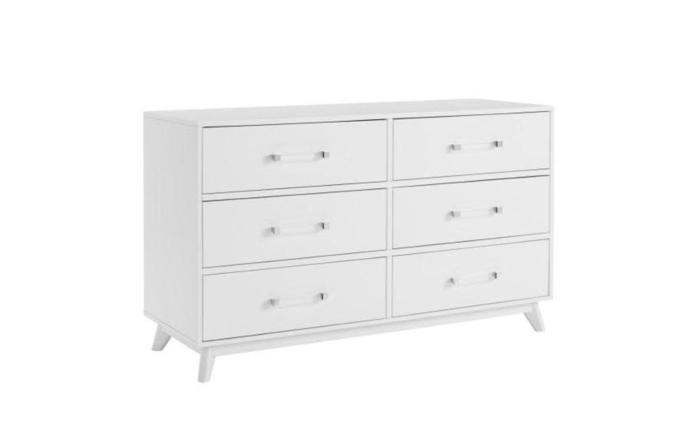 Oxford Baby Holland 6 Drawer Dresser In White