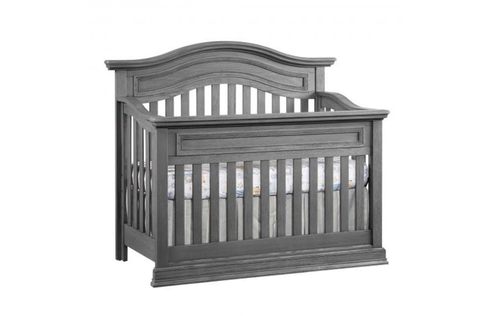 Oxford Baby Glenbrook 4 In 1 Convertible Crib In Graphite Grey