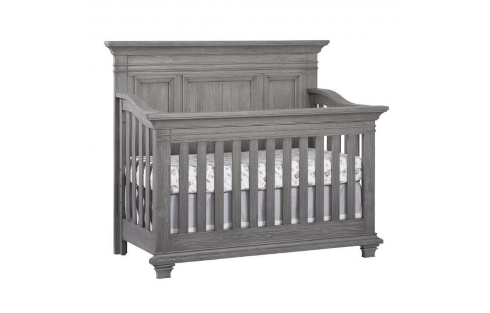 Oxford Baby Westport 4 In 1 Convertible Crib In Dusk Gray