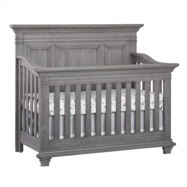 Oxford Baby Westport 4 In 1 Convertible Crib In Dusk Gray