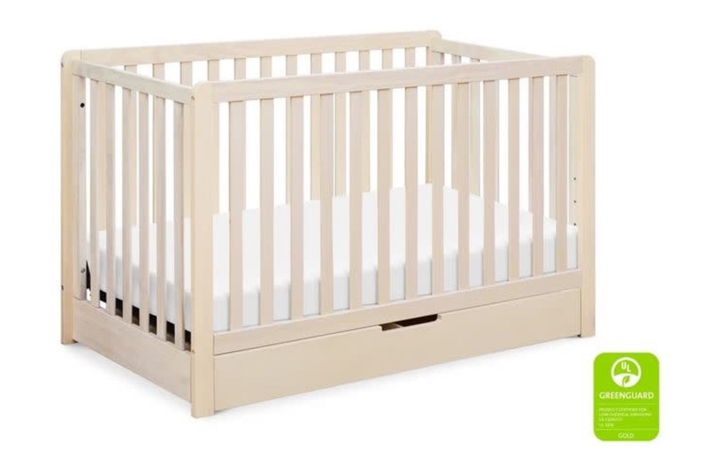 Davinci Colby 4-in-1 Convertible Crib w/ Trundle Drawer in Washed Natural