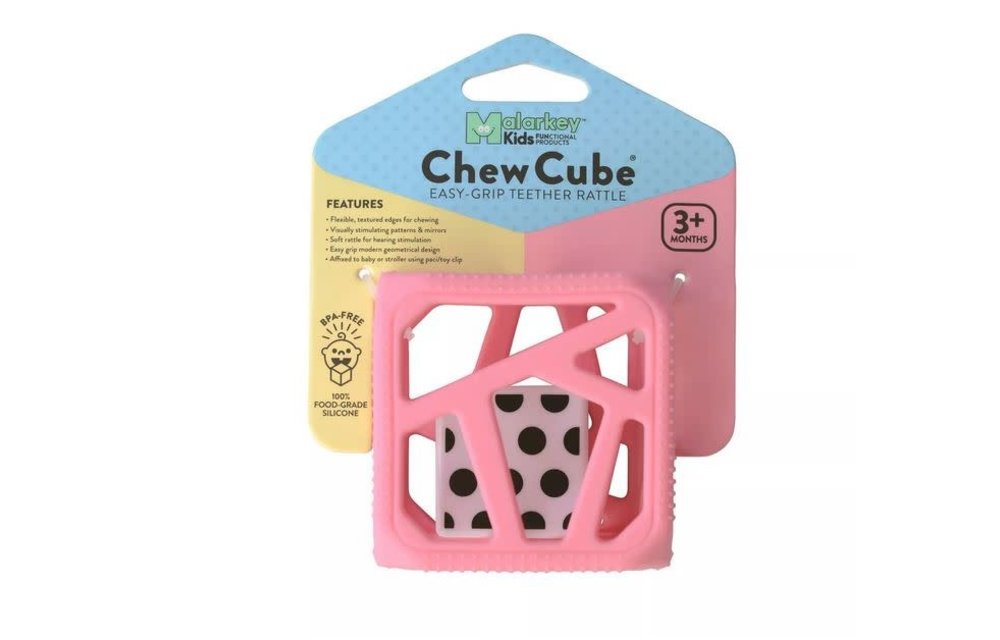 Malarkey Kids Chew Cube Pink