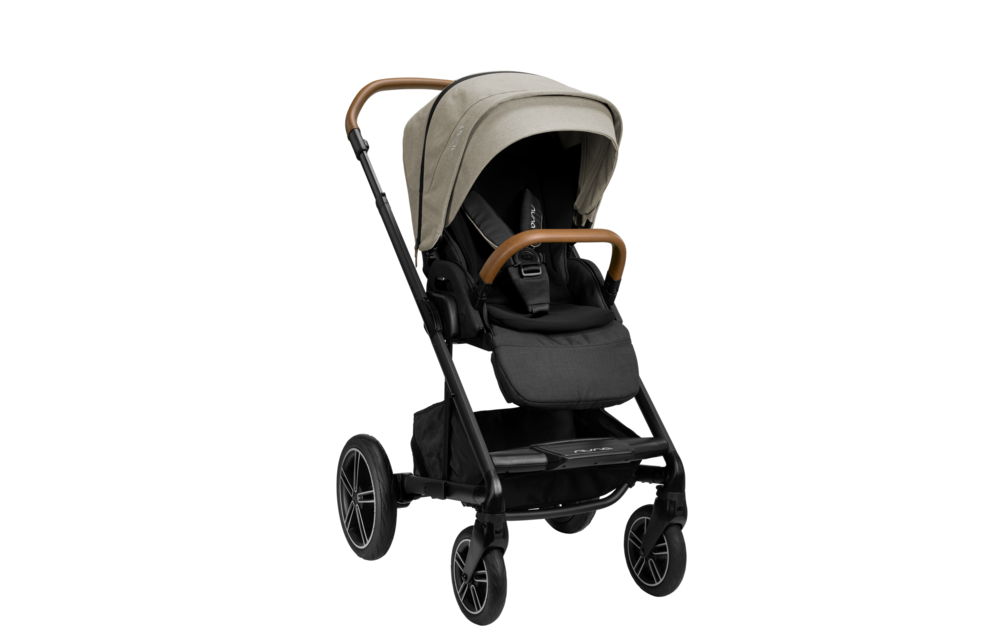 2020 Nuna Mixx Next Stroller In Timber With Ring Adapter