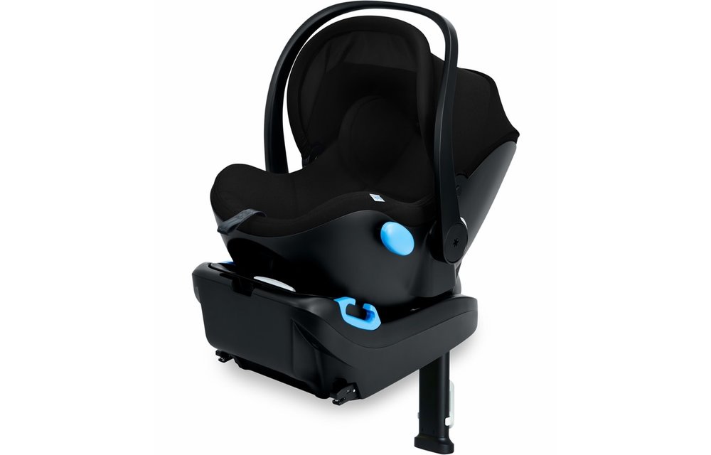 Clek Liing Infant Car Seat With Base In Pitch Black
