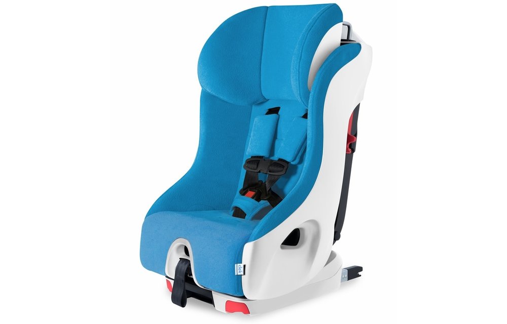 Clek Foonf Convertible Car Seat In Ten Year Blue