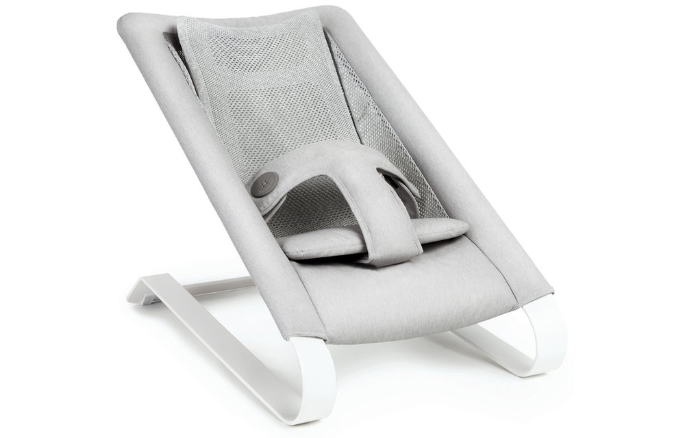 Bombol Bamboo 3D Knit Bouncer - Pebble Grey