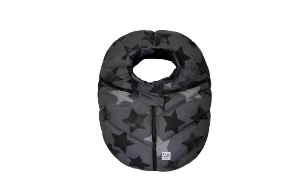 7 A.M. Car Seat Cover - Cocoon In Print Stella 0-12 Months