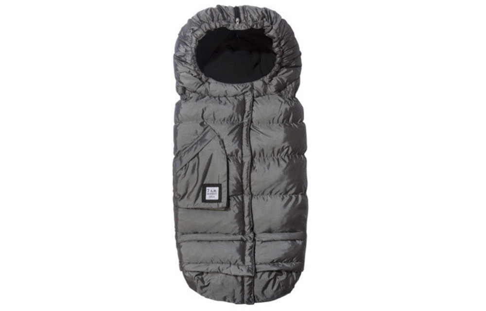 7 A.M. Enfant Evolution 212 Blanket In Metallic Gray (Silver)- 6 Months -4 Toddler