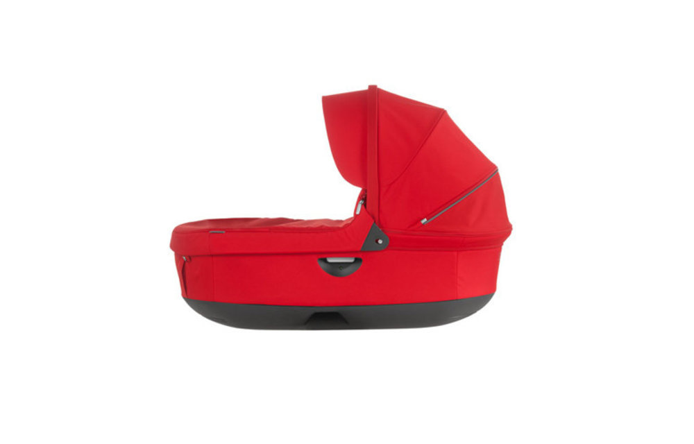 CLOSEOUT!! 2017 Stokke Crusi And Trailz Carrycot In Red