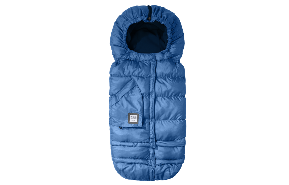 7 A.M. Enfant Evolution 212 Blanket In Metallic Yale Blue - 6 Months -4 Toddler