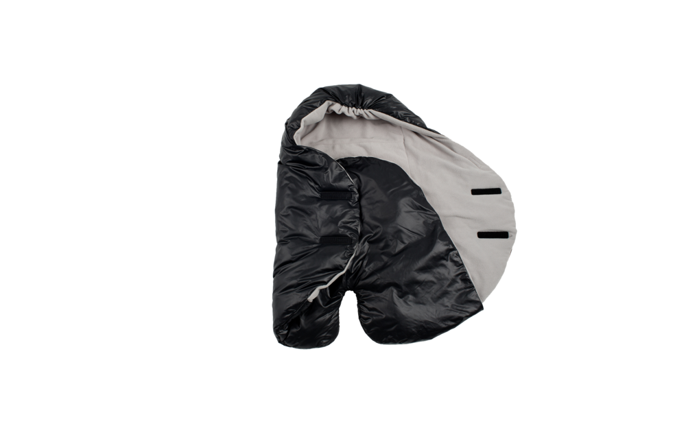7 A.M. Enfant Nido Winter Infant Wrap In Black - Small 0-6 Months