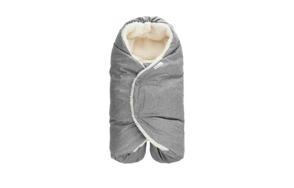 7 A.M. Enfant Nido Cloud Heavyweight In Heather Grey - Large 6-12 Months