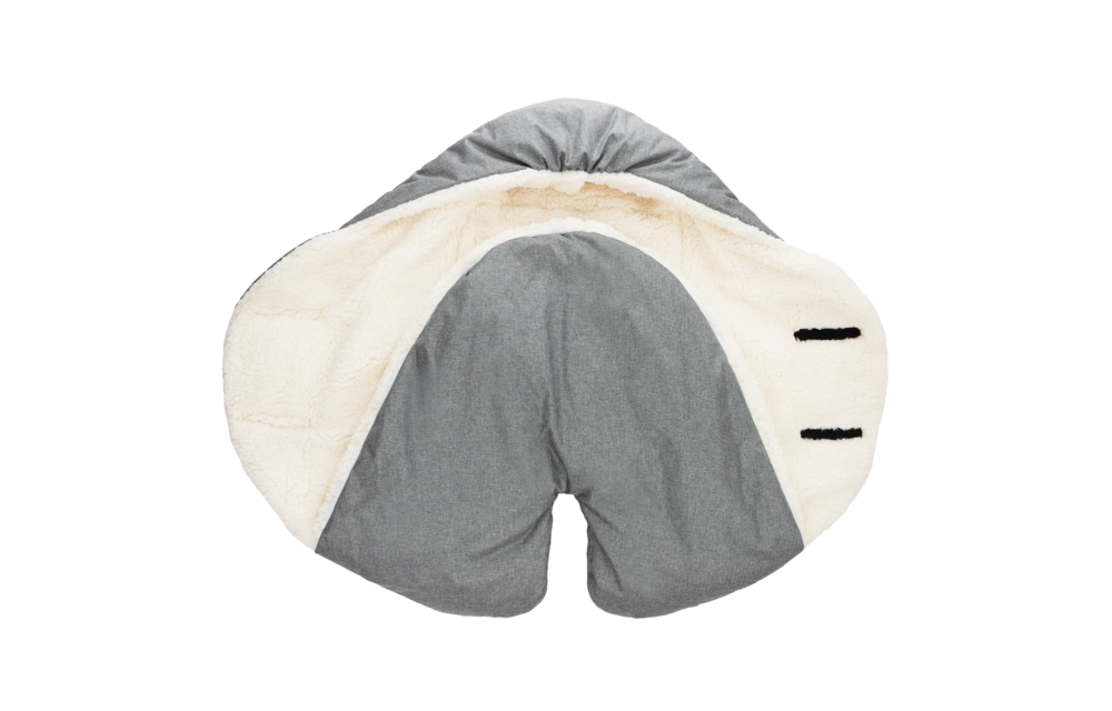 7 A.M. Enfant Nido Cloud Heavyweight In Heather Grey - Large 6-12 Months