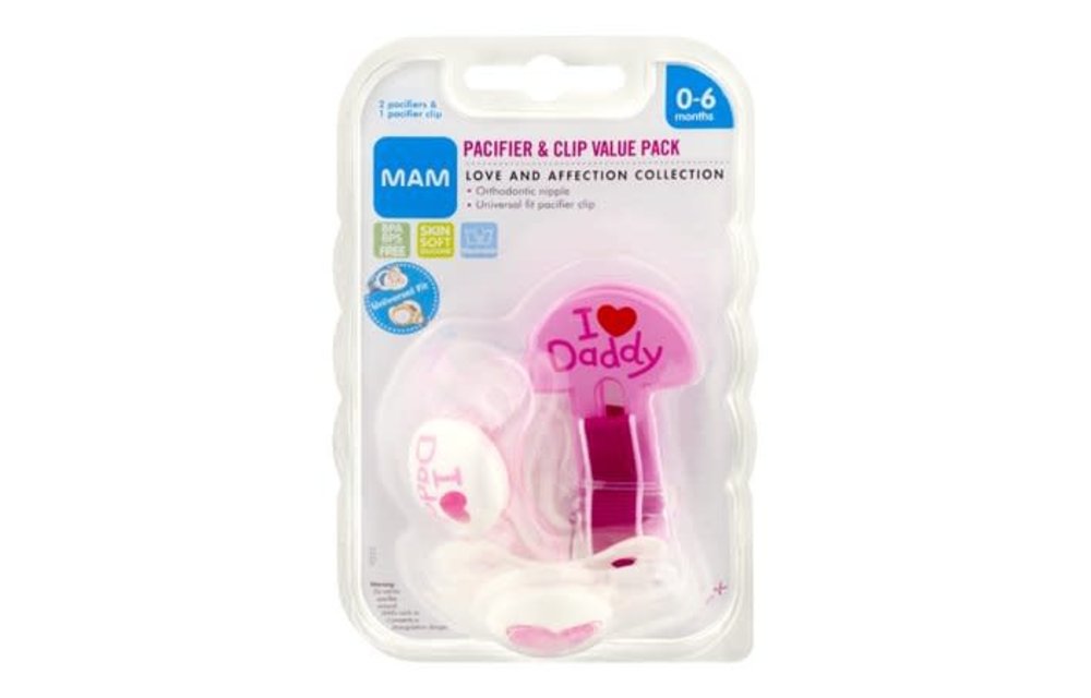 Mam Love & Affection Pacifier Value Pack (Assorted) - 0-6 months