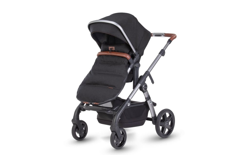 Silver Cross Wave Footmuff - Charcoal