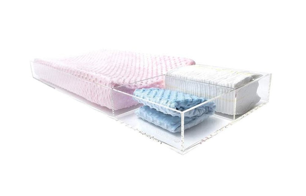 Acrylic Lucite Changing Tray In Large- Thin