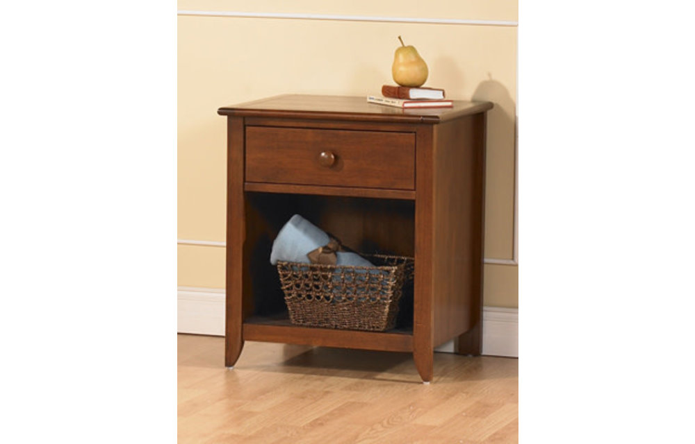 CLOSEOUT!! Pali Furniture Salerno Night Stand In Sienna