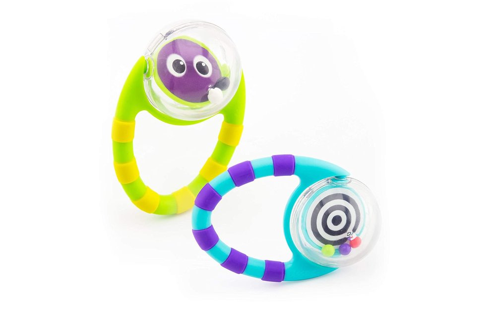 Sassy Flip N' Grip Rattle (2 Piece)