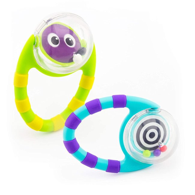 Sassy Flip N' Grip Rattle (2 Piece)