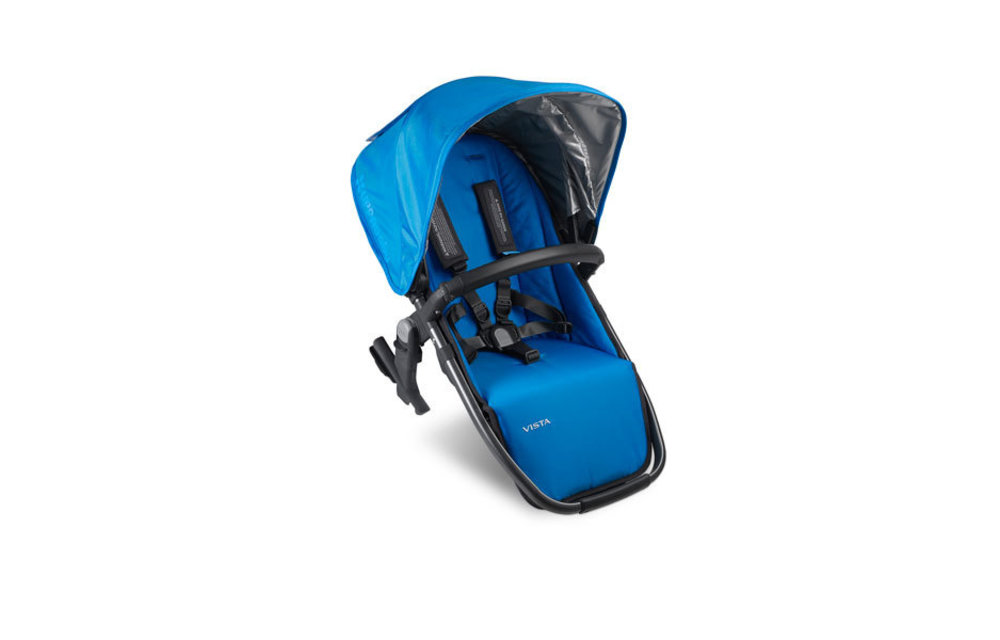 CLOSEOUT!! Uppa Baby 2015 Vista Rumble Seat (Only) In Georgie (Marine Blue-Carbon)