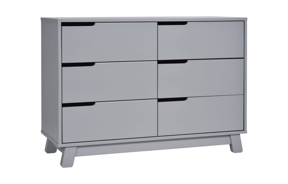 Baby Letto Hudson Double Dresser In Grey