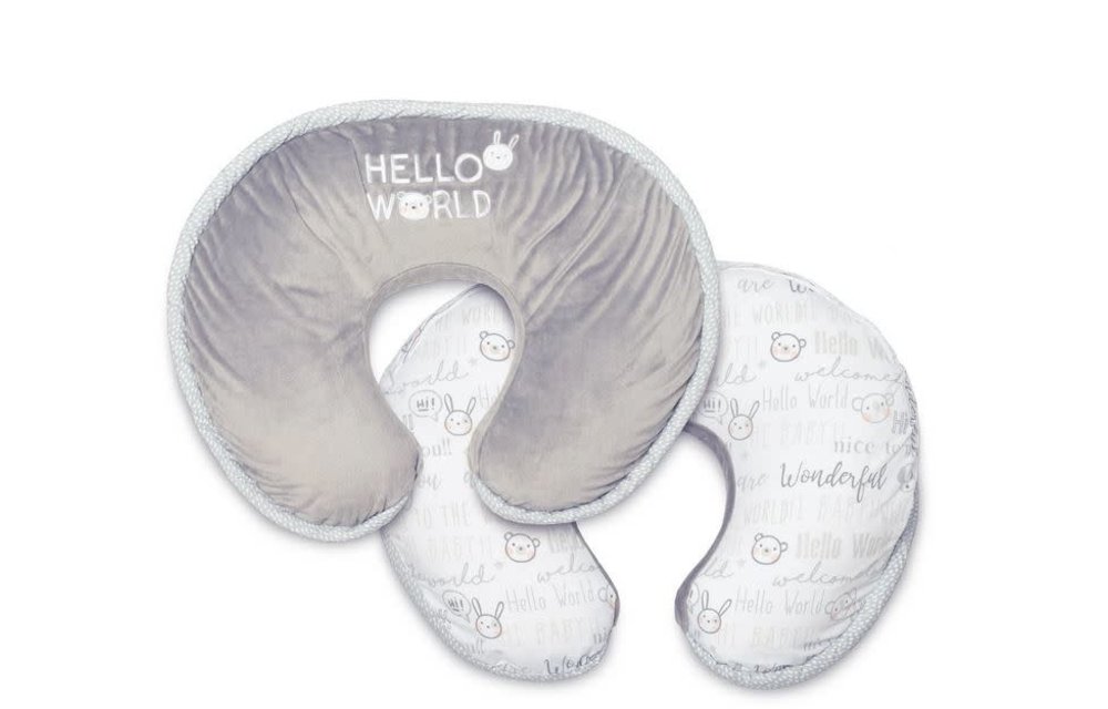 Boppy Luxe Feeding & Infant Support Pillow In Hello World