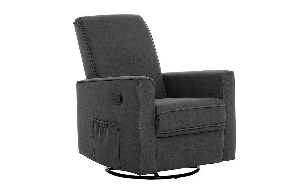 Evolur Baby Raliegh Basic Glider In Rustic Grey