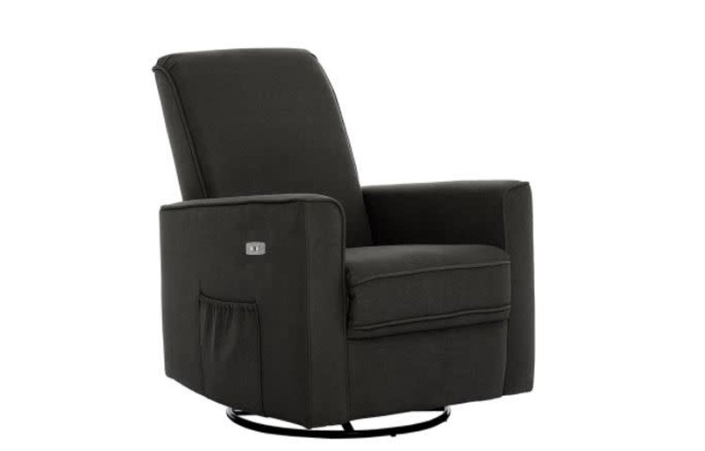 Evolur Baby Basic Harlow Deluxe Power Glider In Charcoal