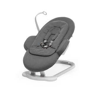 Stokke Stokke Steps Bouncer In White Deep Grey