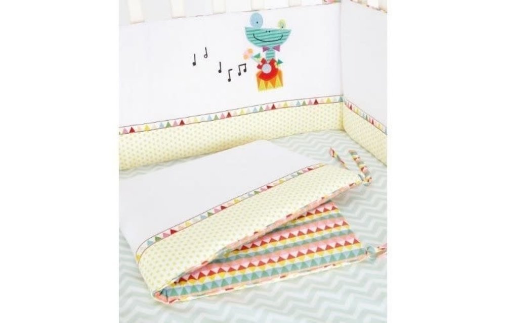 Mamas And Papas 4 Piece Bumper In Pippop