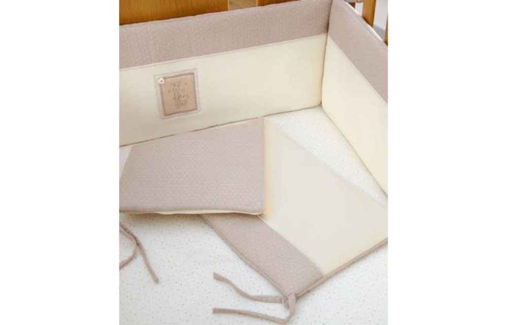 Mamas And Papas 4 Piece Bumper In Millie & Boris