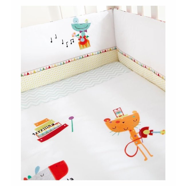 Mamas And Papas 4 Piece Crib Bedding Set  In Pippop