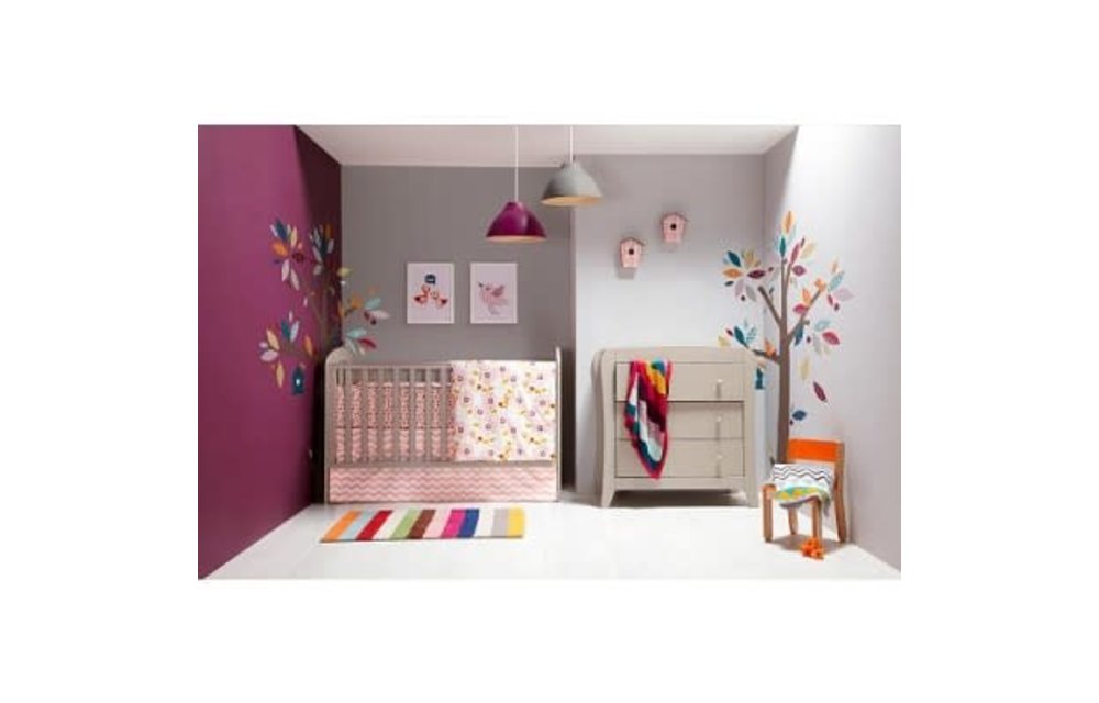 Mamas & Papas Patternology Quilt- Blanket - Birds