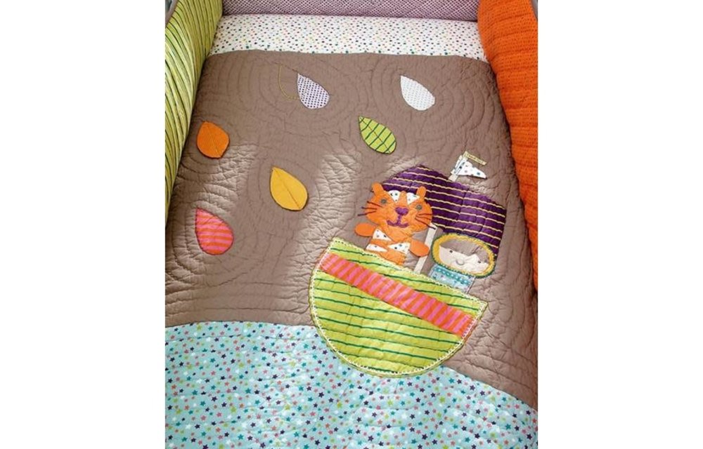 Mamas And Papas 4 Piece Crib Bedding Set In Timbuktales